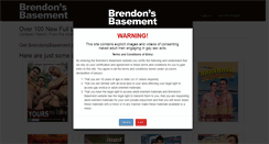 Desktop Screenshot of brendonsbasement.com